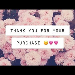Thanks for Shopping My Closet!! 💗💗💗